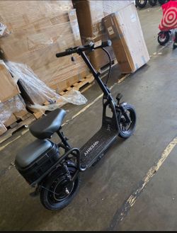 Electric Scooter With Seat