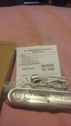 Avon. Talking thermometer