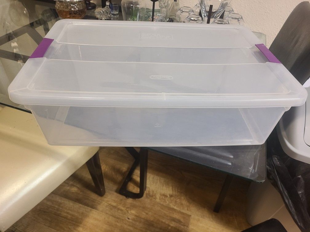 Clear Storage Container