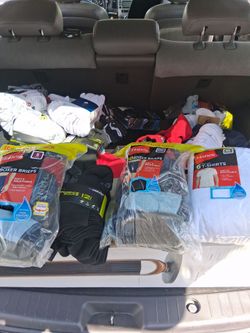 Brand new polos, unerwears,t,shirts,socks etc