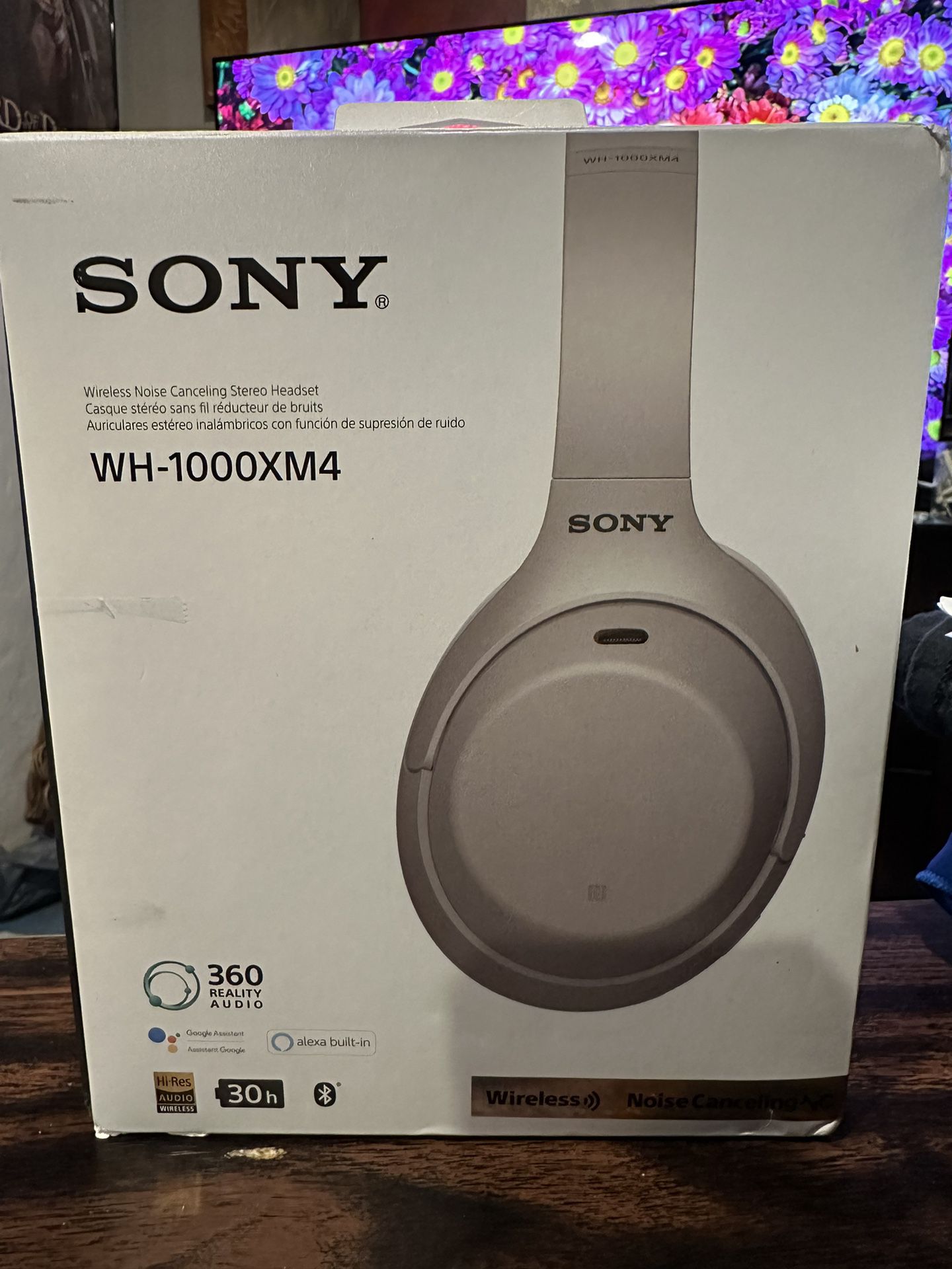 Sony WH-1000XM4 Wireless Noise Cancelling Headset 