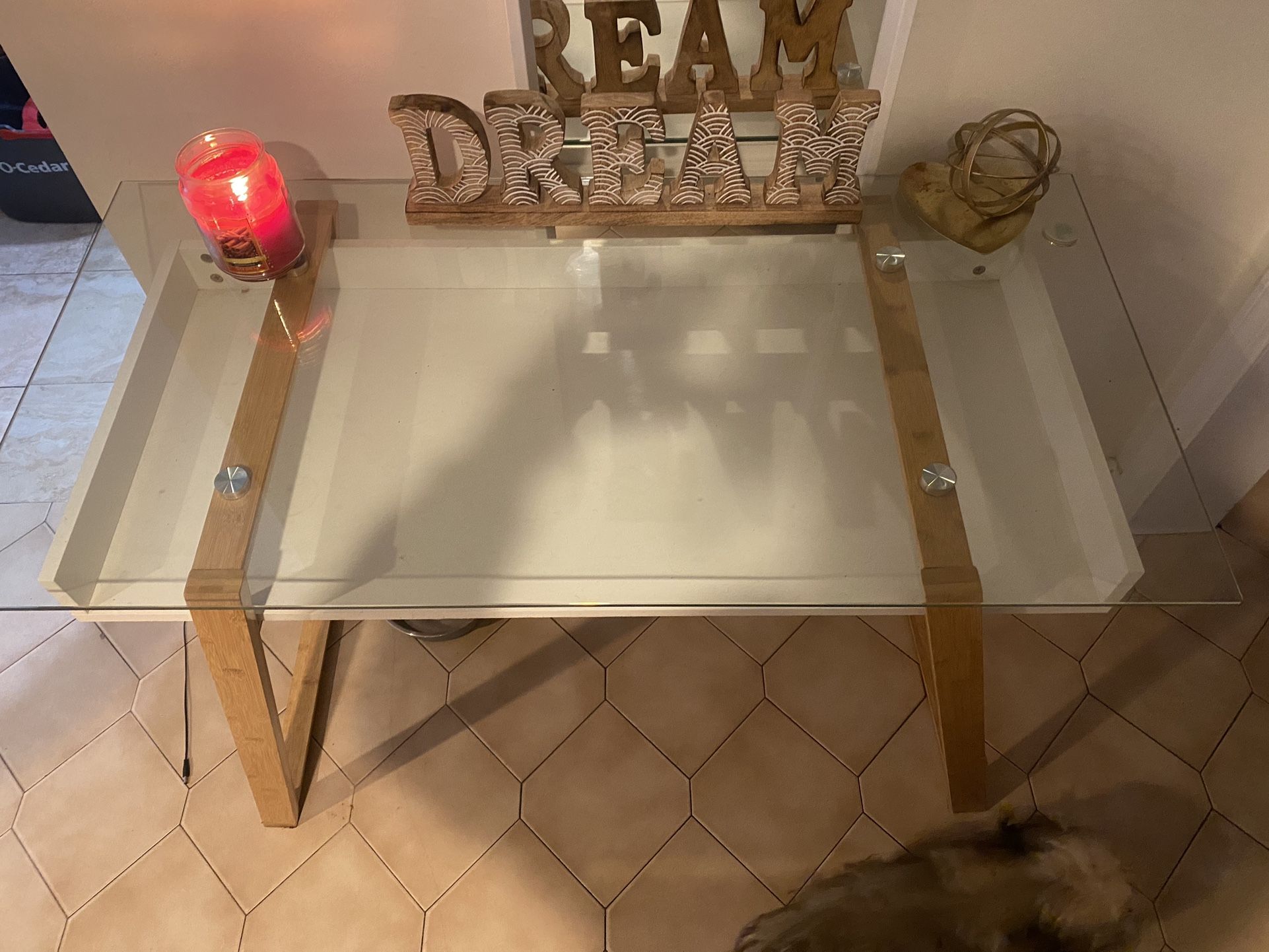 Luxury Glass Coffee Table ✨