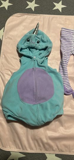 Baby Girl Narwhal Costume