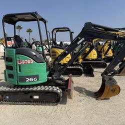 2017 John Deere 26G Mini Excavator