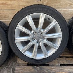 2012 - 2018 AUDI A6  FACTORY WHEELS RIM + TIRES SET 245/45 R18 - QOI0A1 Auto Parts
