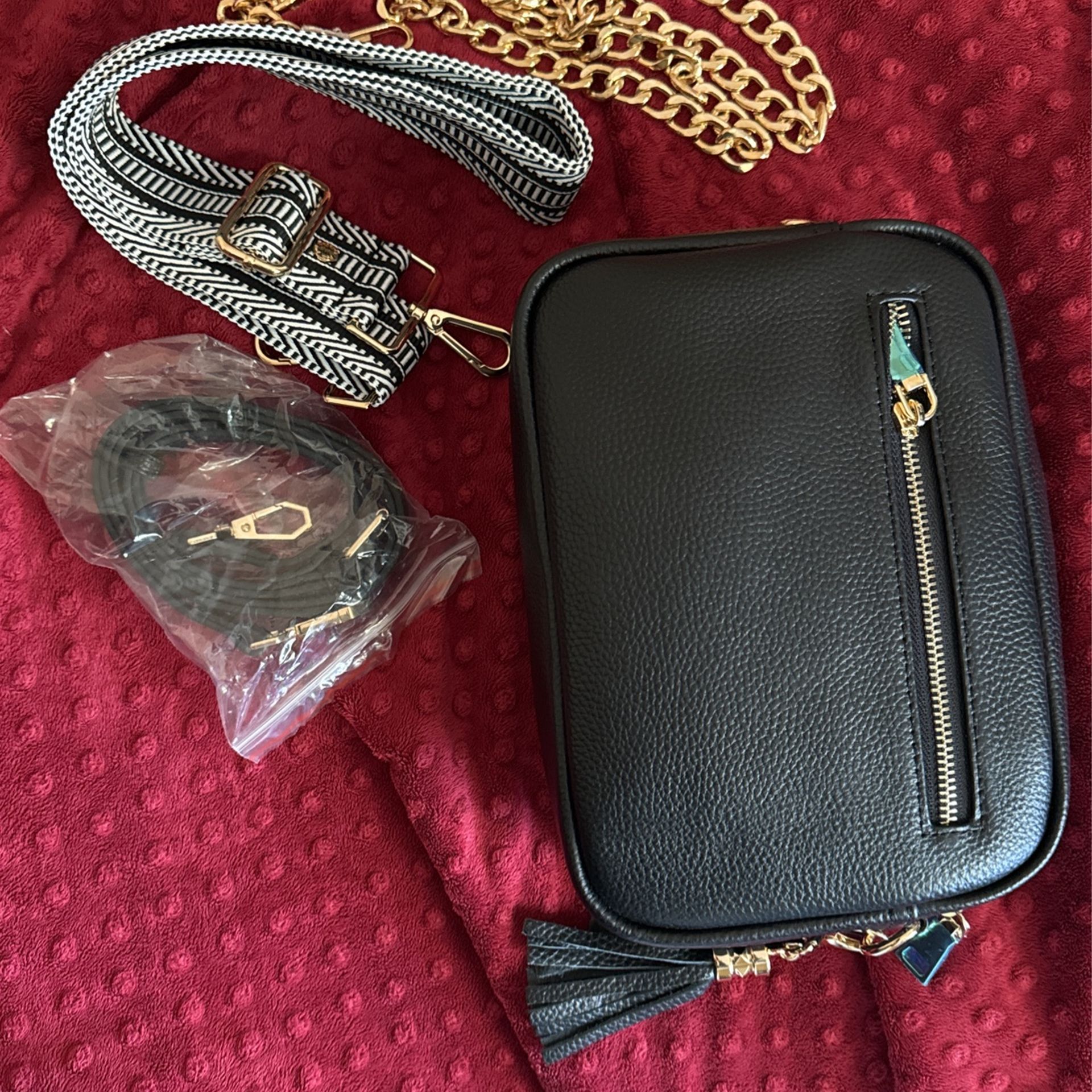 BRAND NEW POM POM LONDON CROSS BAG Purse,All Products : American Fashion Style Bags On Sale