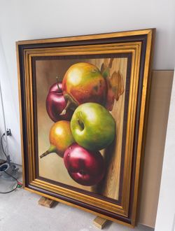 Dining Table Decor Fruits Wall Painting