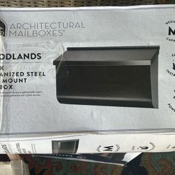 Galvanized Steel Wall Mount Mailbox NEW