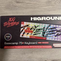 100T x HG Basecamp 75+ Keyboard - Team Issue