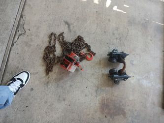 Chain Hoist With Carrier 