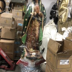 Virgen Mary Resin 1 .40 CM