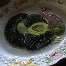 Vintage Turkey Platter
