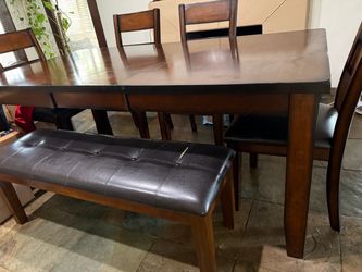 Dining Table Fits 6