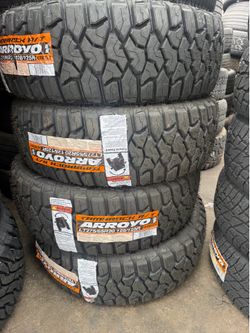 275/65/20 LT Arroyo Rugged Terrain Tires