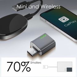 🎧Mini Wireless Carplay Adapter for iPhone (unboxed) 
