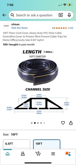 New Floor Cord Hider Heavy Duty 