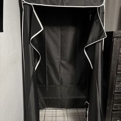 Portable Closet Wardrobe for Hanging Clothes
