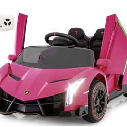 Pink Kids Lamborghini 