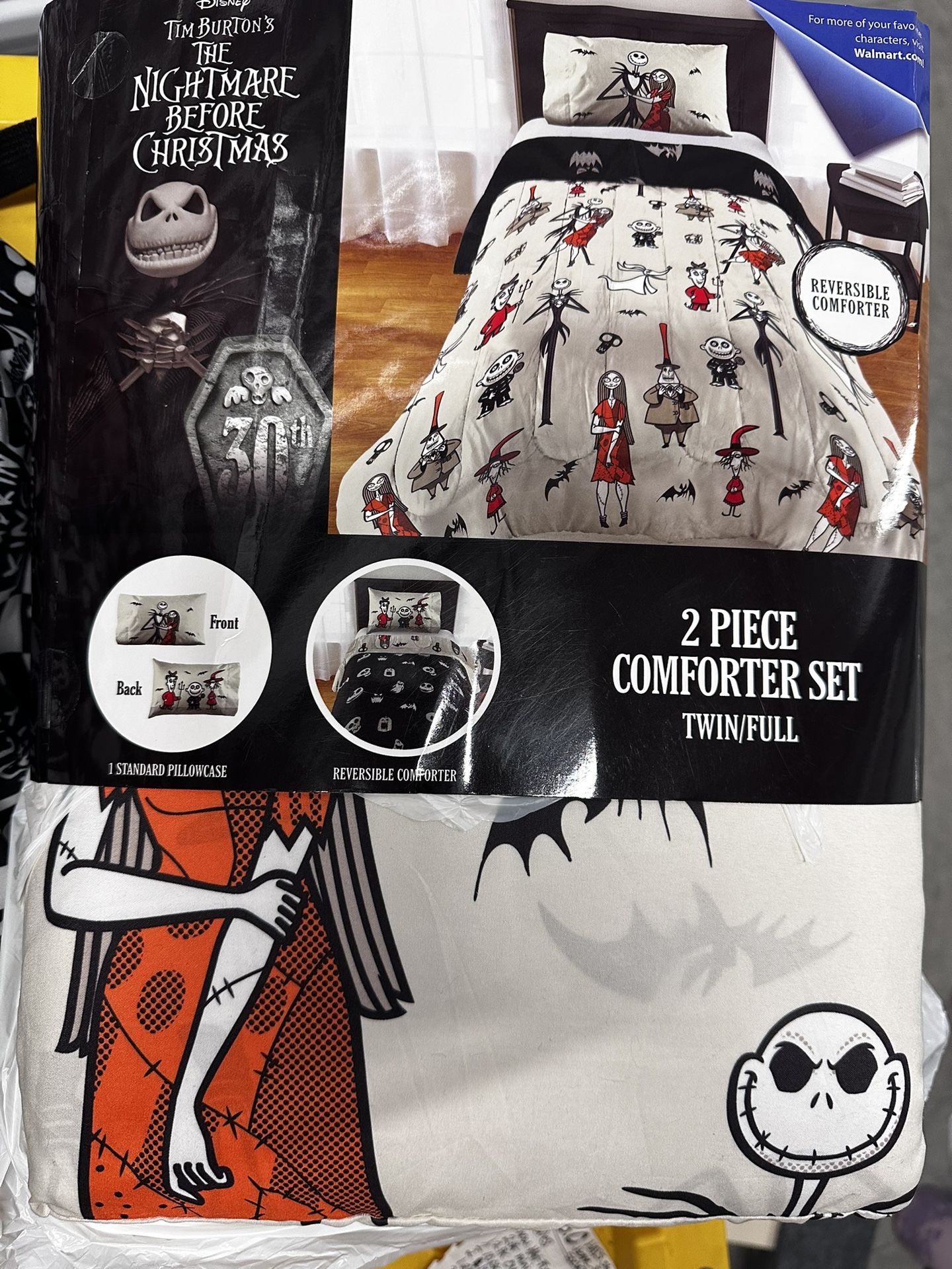 Nightmare before Christmas comforter set