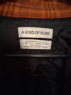A KIND OF GUISE(Button Up Jacket )