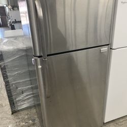 Frigidaire Top & Bottom In Stainless Steel Used