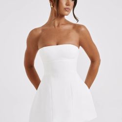 White Formal Dress 