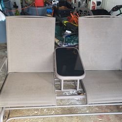 YlGJ&TIDY outdoor Glider bench and patio furniture