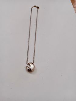 Sterling Jewelry. Classic Tiffany Sterling Necklace. 14inch