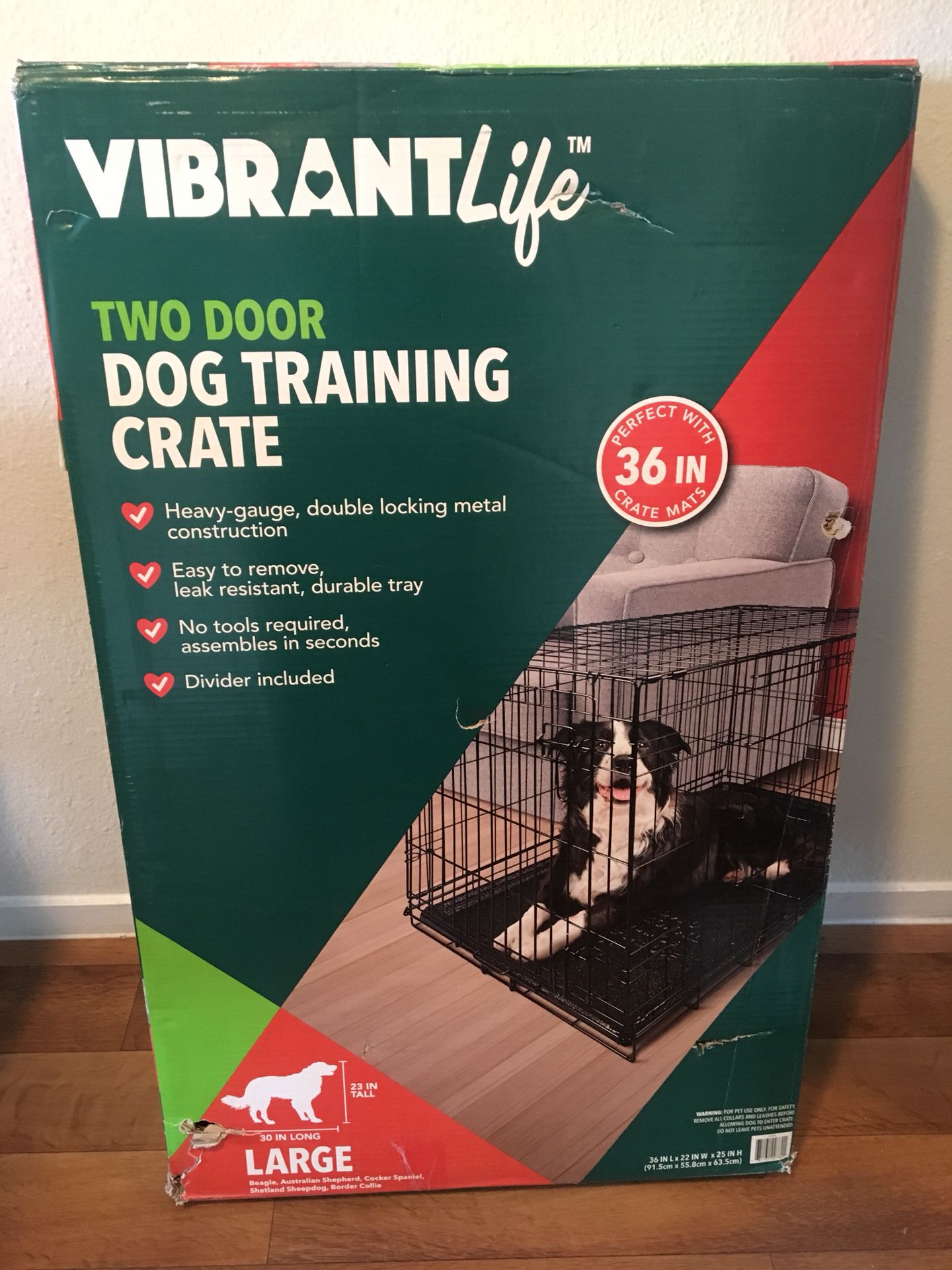 (New) Dog Crate Training Large and Small Dogs