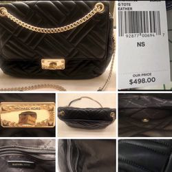 Micheal Kors Vivianne Smooth,Soft,Quilted Vegan Leather -NEW- Authentic-In 77064 zipcode
