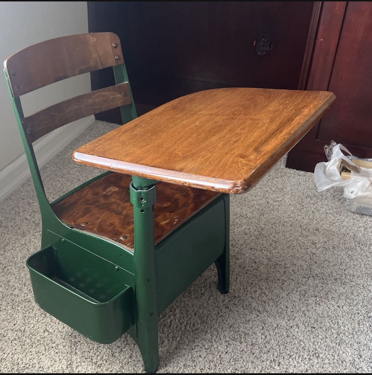 Antique School Desk