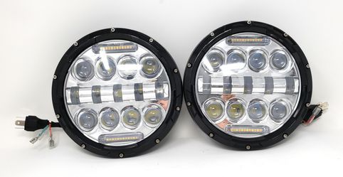 7" Headlights New Led For Jeep Trucks Cars