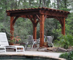 Custom Wood Pergola