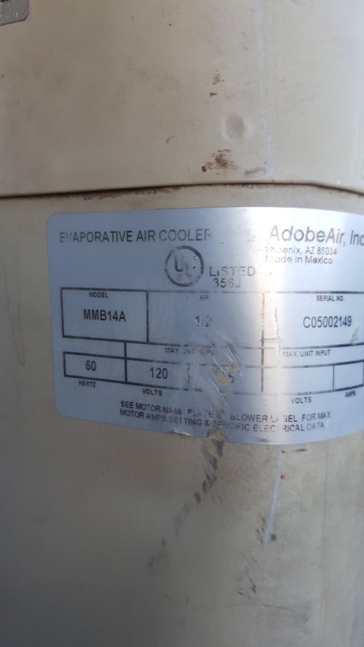 Mobile MASTERCOOL Swamp cooler MMB14 for Sale in Las Vegas, NV OfferUp