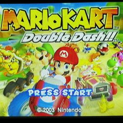 Mario Kart: Double Dash - Special Edition w/ Bonus Disc (GameCube, 2003) CIB GameCube Memory Card 