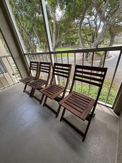 Outdoor Patio IKEA Chairs