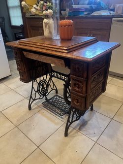 Antique Singer sewing machine