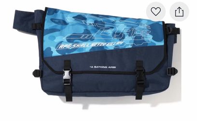 BAPE Honeycomb Camo Messenger Bag