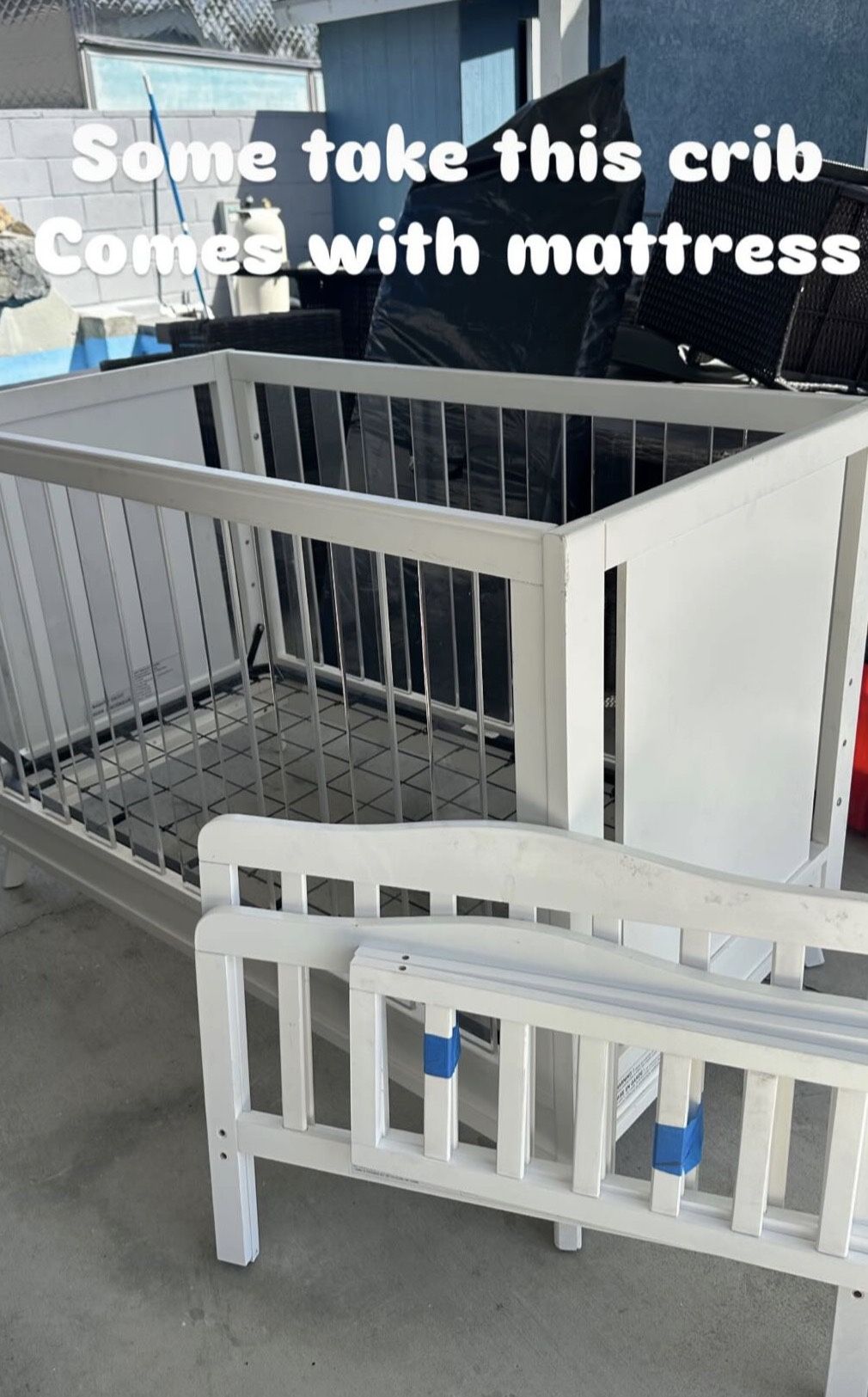 Crib Also Comes With The Mattress 