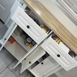 Kitchen furniture and can be used as a table