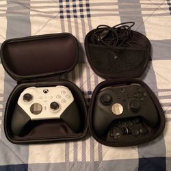 Two Xbox Elites Controllers ( Negotiable ) 