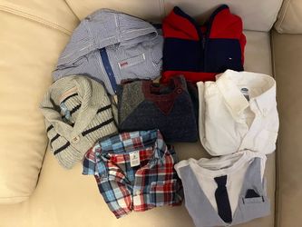 Lot of sweater/ dress shirts baby boy 6/9 M