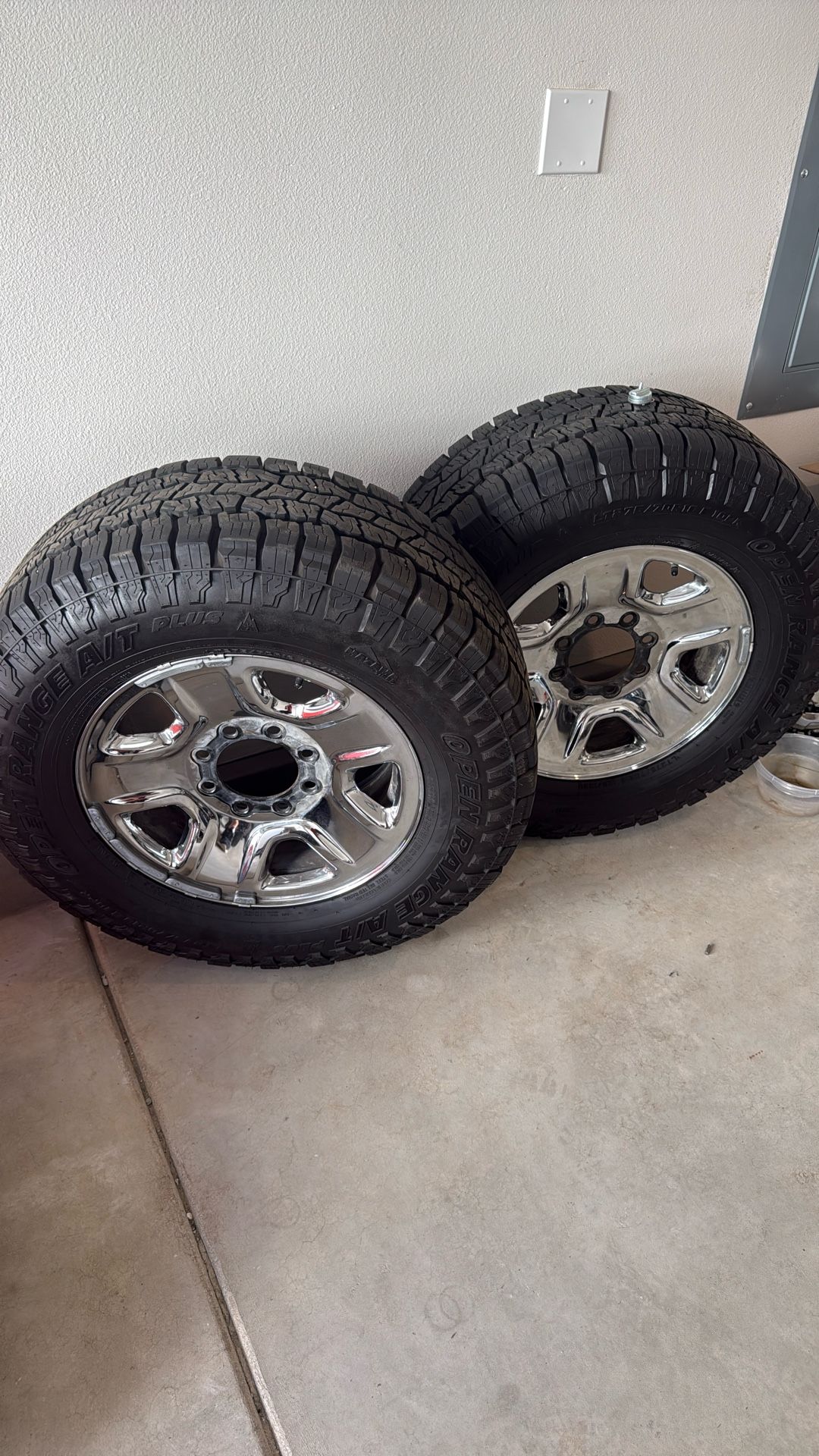 4 Open Range A/T Wheels And Tires