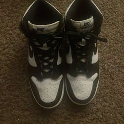 Nike Dunk High White And Black 