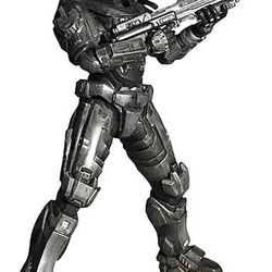 Brand New Play Arts Kai Halo Reach Noble Six figure