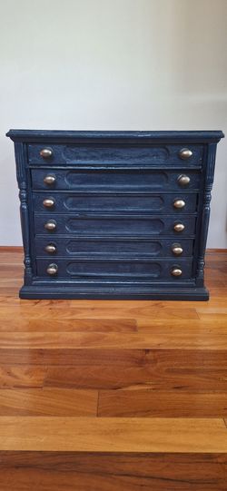 Rare vintage flat file map drawer cabinet