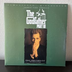 Laserdisc Movie: The Godfather Part 3