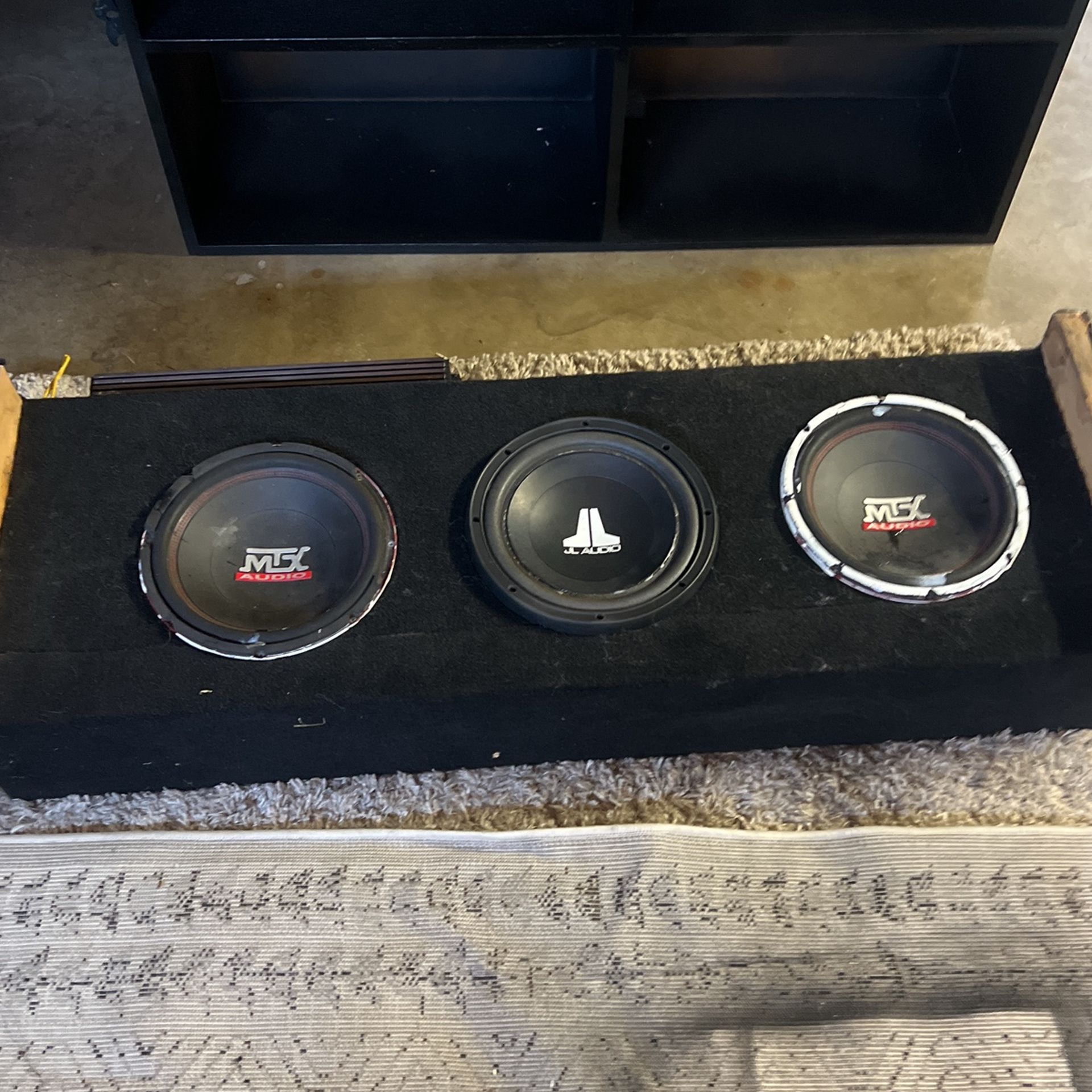 Subwoofers With Amp And Box