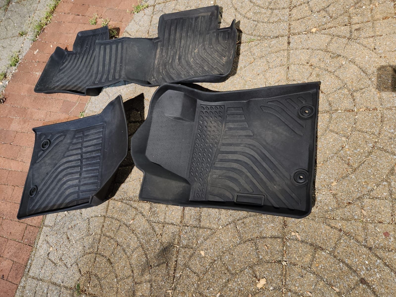 All Weather Floor Mats Cargo Liner For 14-20 Maxima Altima Eco-Friendly Carpets Gently Used