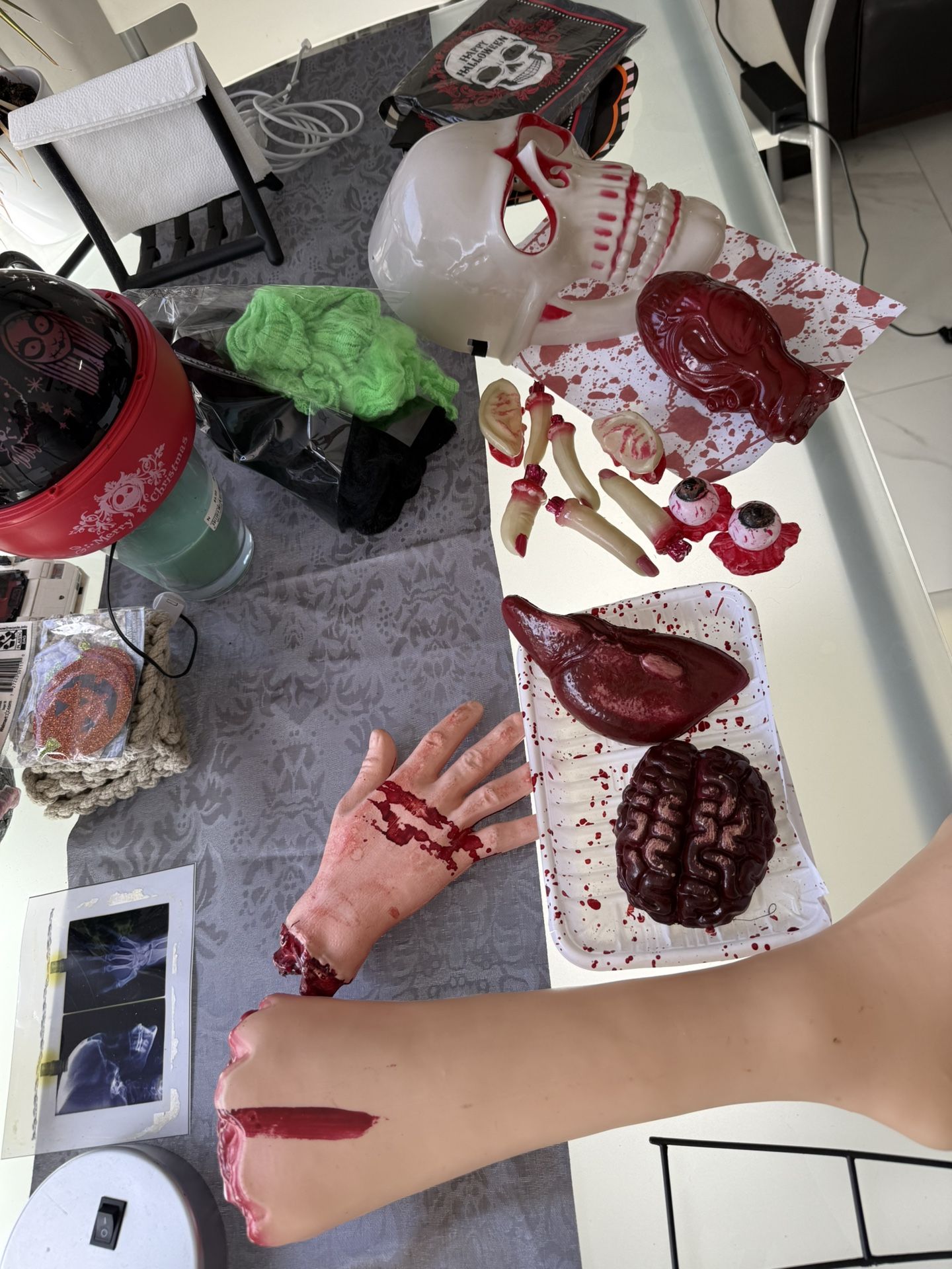 Bloody Halloween Decor